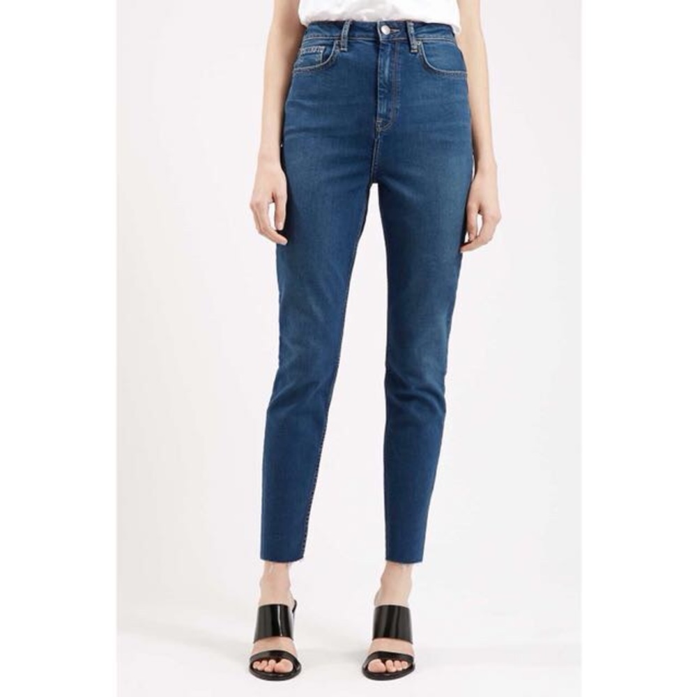 Topshop binx moto jeans w26, l23 (hemmed)